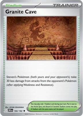 Granite Cave card from SV10: Destined Rivals