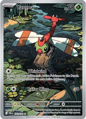 Yanma - 183/182 card from SV10: Destined Rivals