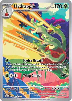 Hydrapple - 188/182 card from SV10: Destined Rivals