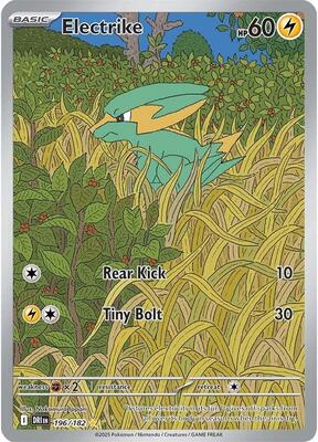 Electrike - 196/182 card from SV10: Destined Rivals