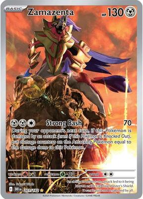 Zamazenta - 201/182 card from SV10: Destined Rivals
