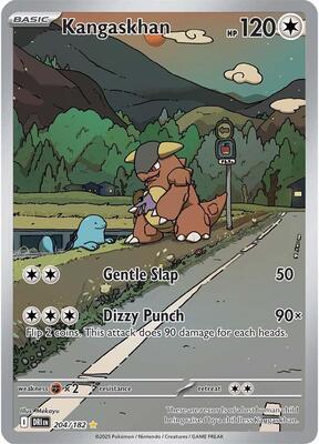 Kangaskhan - 204/182 card from SV10: Destined Rivals