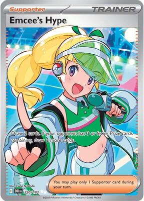 Emcee's Hype - 220/182 card from SV10: Destined Rivals