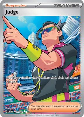Judge - 222/182 card from SV10: Destined Rivals