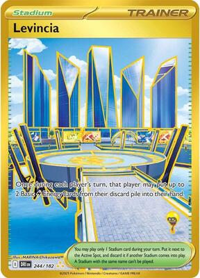 Levincia card from SV10: Destined Rivals