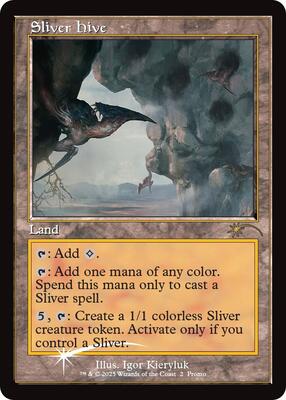Sliver Hive (Retro Frame) card from MagicFest Cards