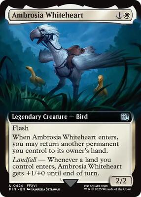 Ambrosia Whiteheart (Extended Art) card from FINAL FANTASY