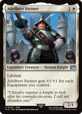 Adelbert Steiner card from FINAL FANTASY
