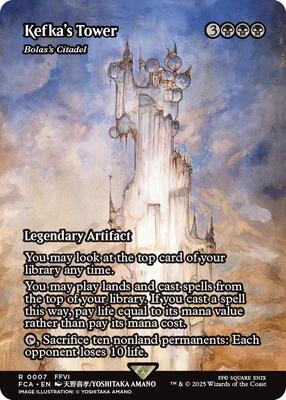 Kefka's Tower - Bolas's Citadel (Showcase) card from FINAL FANTASY: Through the Ages