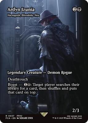 Ardyn Izunia - Varragoth, Bloodsky Sire (Showcase) card from FINAL FANTASY: Through the Ages