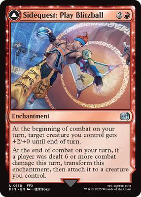 Sidequest: Play Blitzball card from FINAL FANTASY