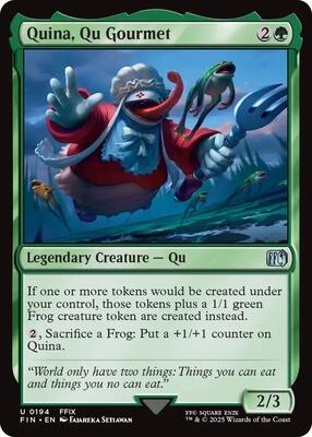 Quina, Qu Gourmet card from FINAL FANTASY