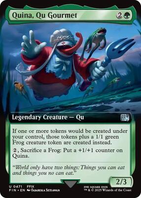 Quina, Qu Gourmet (Extended Art) card from FINAL FANTASY