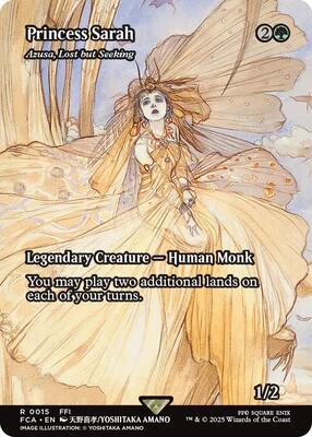 Princess Sarah - Azusa, Lost but Seeking (Showcase) card from FINAL FANTASY: Through the Ages