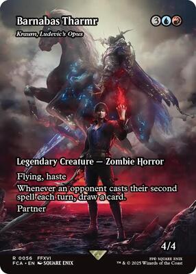 Barnabas Tharmr - Kraum, Ludevic's Opus (Showcase) card from FINAL FANTASY: Through the Ages
