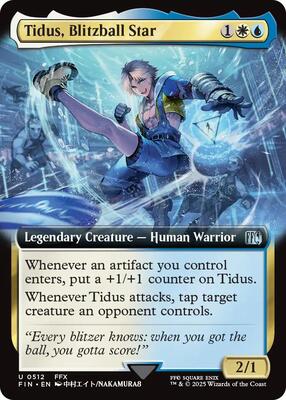 Tidus, Blitzball Star (Extended Art) card from FINAL FANTASY