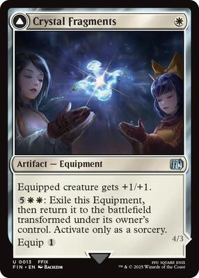 Crystal Fragments card from FINAL FANTASY