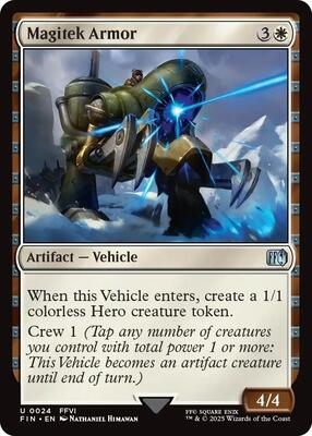 Magitek Armor card from FINAL FANTASY