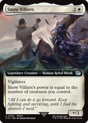 Snow Villiers (Extended Art) card from FINAL FANTASY