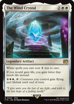 The Wind Crystal card from FINAL FANTASY