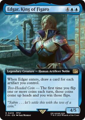 Edgar, King of Figaro (Extended Art) card from FINAL FANTASY