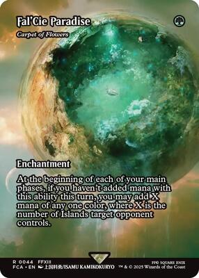 Fal'Cie Paradise - Carpet of Flowers (Showcase) card from FINAL FANTASY: Through the Ages