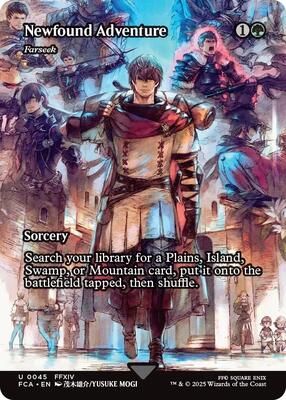 Newfound Adventure - Farseek (Showcase) card from FINAL FANTASY: Through the Ages