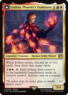 Joshua, Phoenix's Dominant card from FINAL FANTASY
