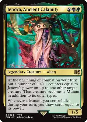 Jenova, Ancient Calamity card from FINAL FANTASY
