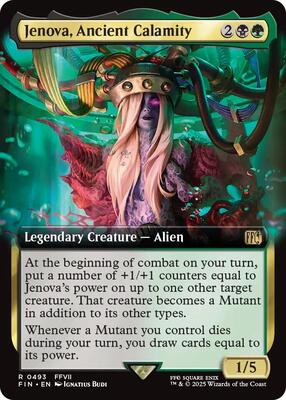 Jenova, Ancient Calamity (Extended Art) card from FINAL FANTASY
