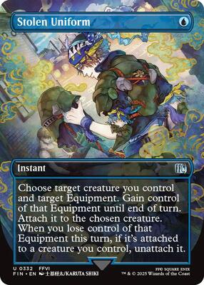 Stolen Uniform (Borderless) card from FINAL FANTASY