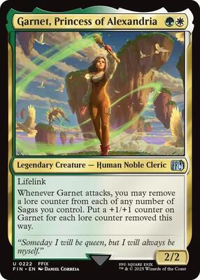 Garnet, Princess of Alexandria card from FINAL FANTASY