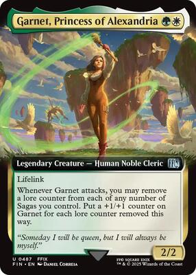 Garnet, Princess of Alexandria (Extended Art) card from FINAL FANTASY