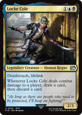 Locke Cole card from FINAL FANTASY