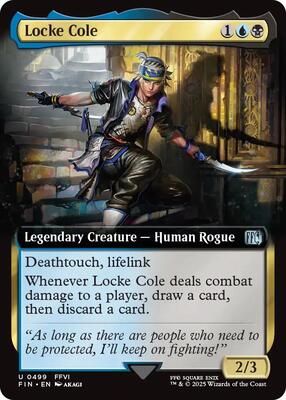 Locke Cole (Extended Art) card from FINAL FANTASY