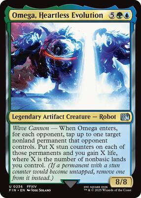Omega, Heartless Evolution card from FINAL FANTASY