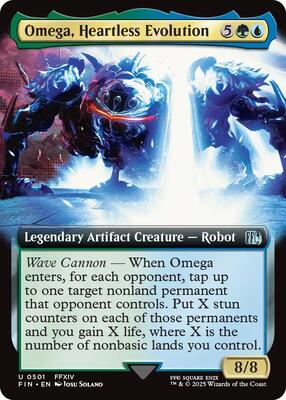 Omega, Heartless Evolution (Extended Art) card from FINAL FANTASY