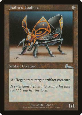 Jhoira's Toolbox card from Urza's Legacy