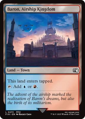 Baron, Airship Kingdom card from FINAL FANTASY