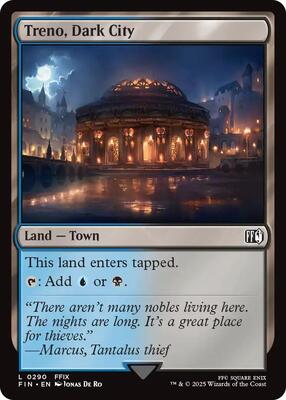 Treno, Dark City card from FINAL FANTASY