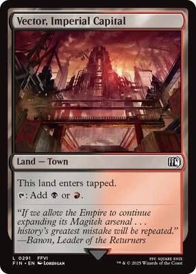 Vector, Imperial Capital card from FINAL FANTASY