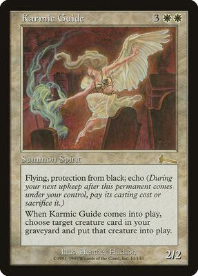 Karmic Guide card from Urza's Legacy
