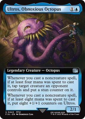 Ultros, Obnoxious Octopus (Extended Art) card from FINAL FANTASY