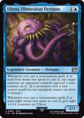 Ultros, Obnoxious Octopus card from FINAL FANTASY
