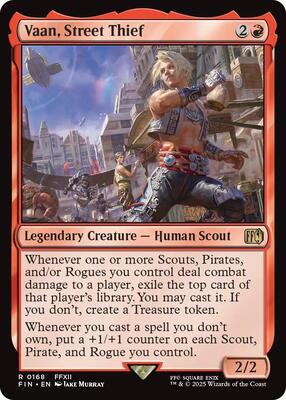 Vaan, Street Thief card from FINAL FANTASY