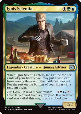 Ignis Scientia card from FINAL FANTASY