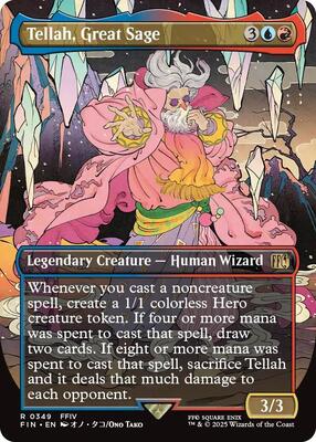 Tellah, Great Sage (Borderless) card from FINAL FANTASY