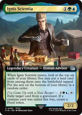 Ignis Scientia (Extended Art) card from FINAL FANTASY