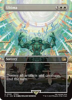 Ultima (Borderless) card from FINAL FANTASY