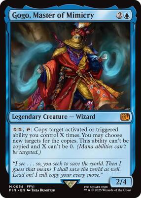 Gogo, Master of Mimicry card from FINAL FANTASY